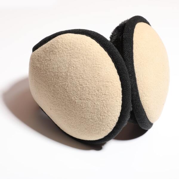 

Fluffy Warm Earmuffs, Apricot