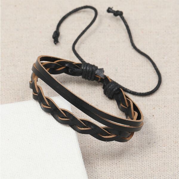 

Men Braided Bracelet, Black