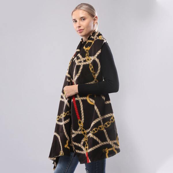 

Chain Print Scarf, Multicolor