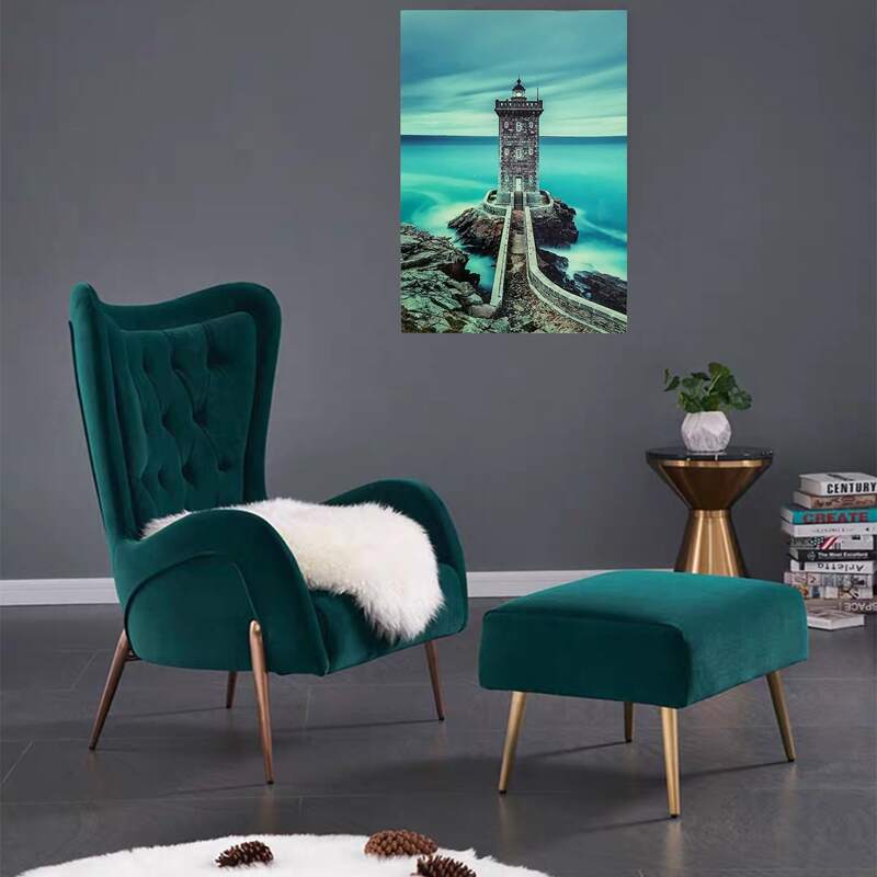 

Landscape Print Wall Sticker, Multicolor