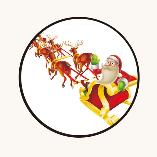 

Christmas Santa Pop-Out Phone Grip, Multicolor