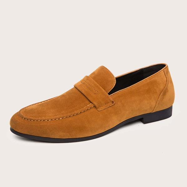

Men Minimalist Wide Fit Loafers, Yellow