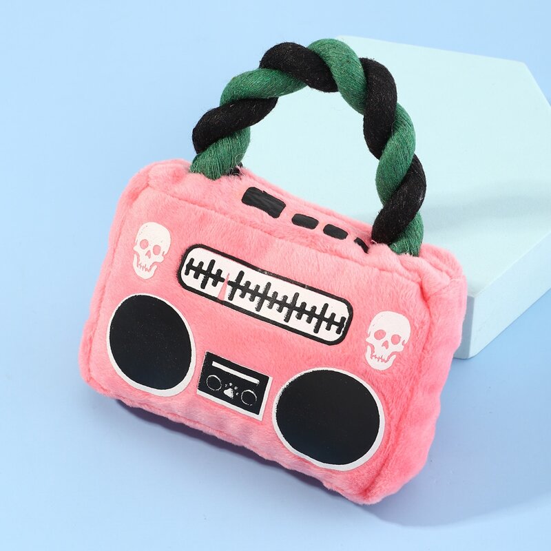 

Radio Design Dog Sound Toy, Pink
