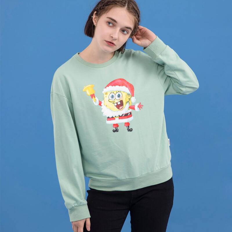 

Christmas Sweatshirt, Mint green