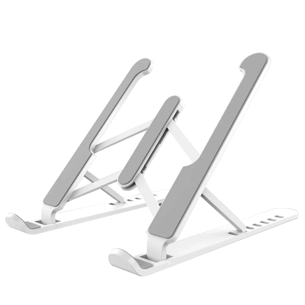 

Solid Foldable PC Stand, Silver