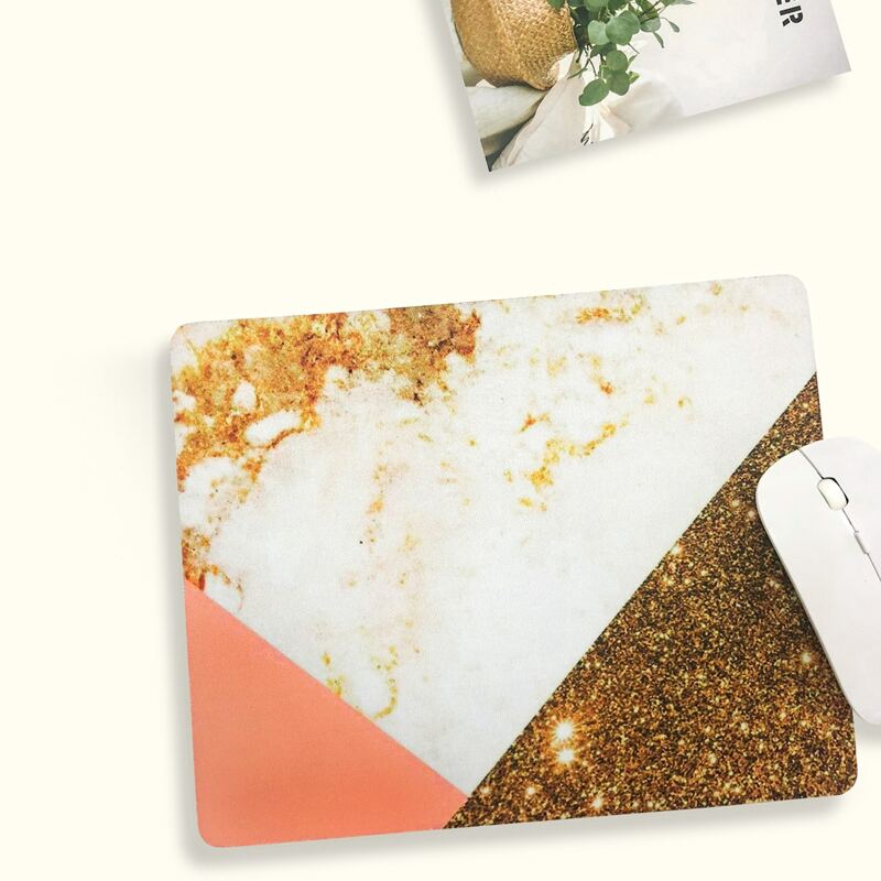 

Geometric Pattern Mouse Pad, Multicolor