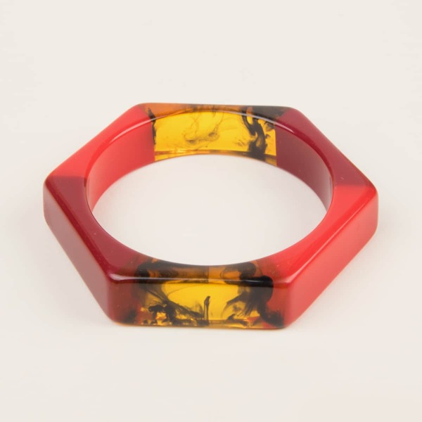 

Colorful Geo Bangle, Multicolor