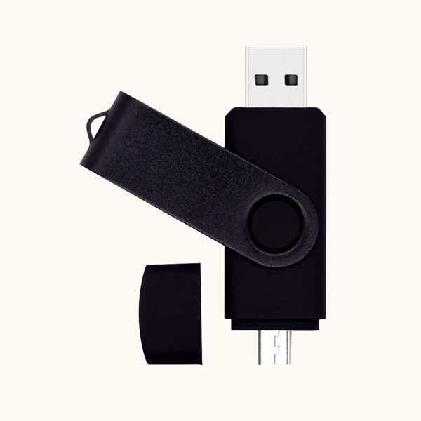 

Simple USB Flash Drive, Black