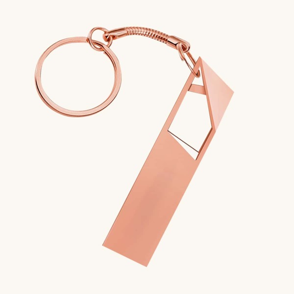 

Metal Minimalist USB Flash Drive, Pink