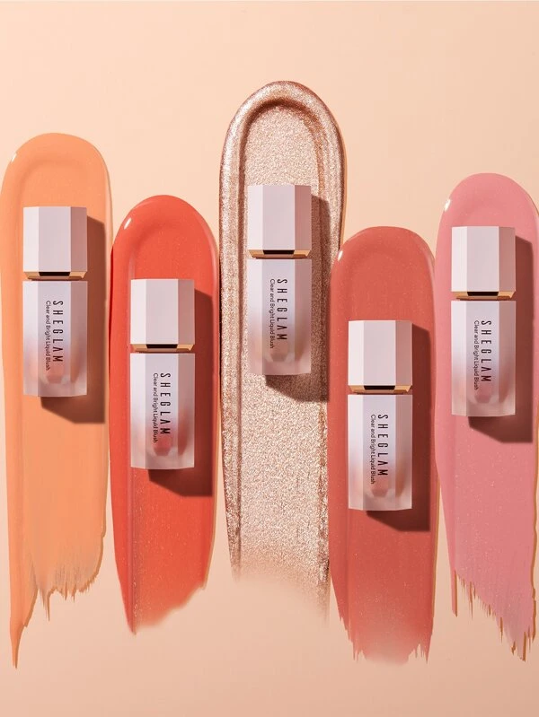 liquid blush and highlighter