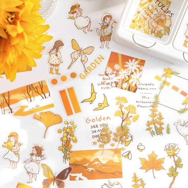 

20pcs Cartoon Graphic Random Sticker, Multicolor