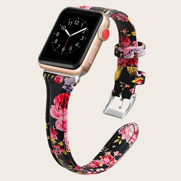 

Floral iWatch Band, Multicolor