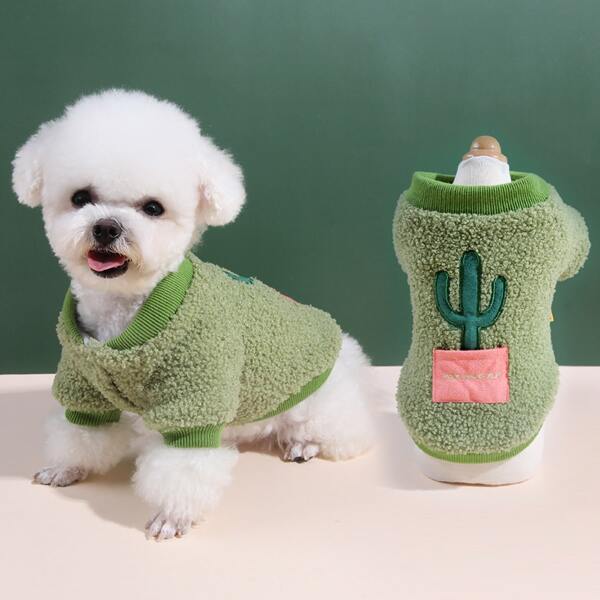 

Cactus Dog Coat, Green