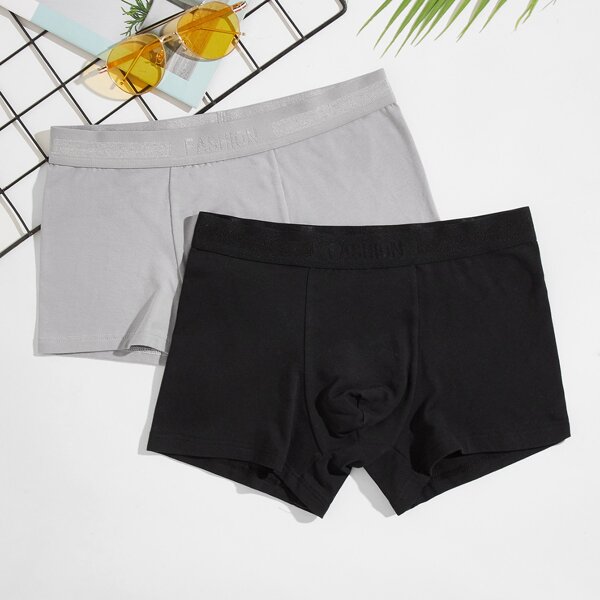 

Men 2pack Solid Boxer Brief, Multicolor