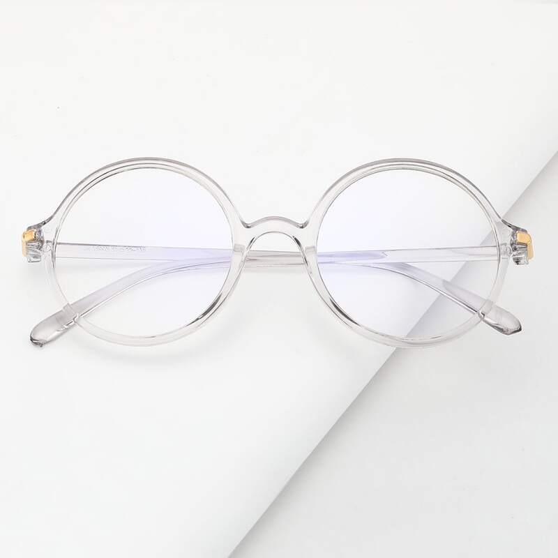 

Clear Frame Round Glasses