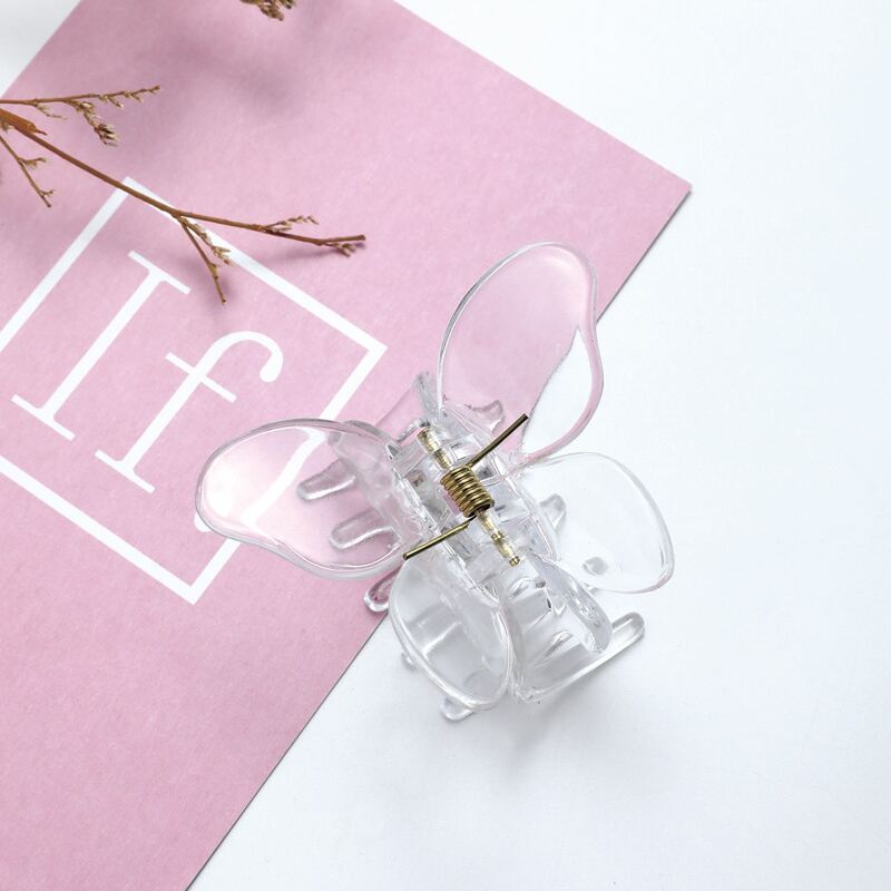 

Butterfly Clear Hair Claw