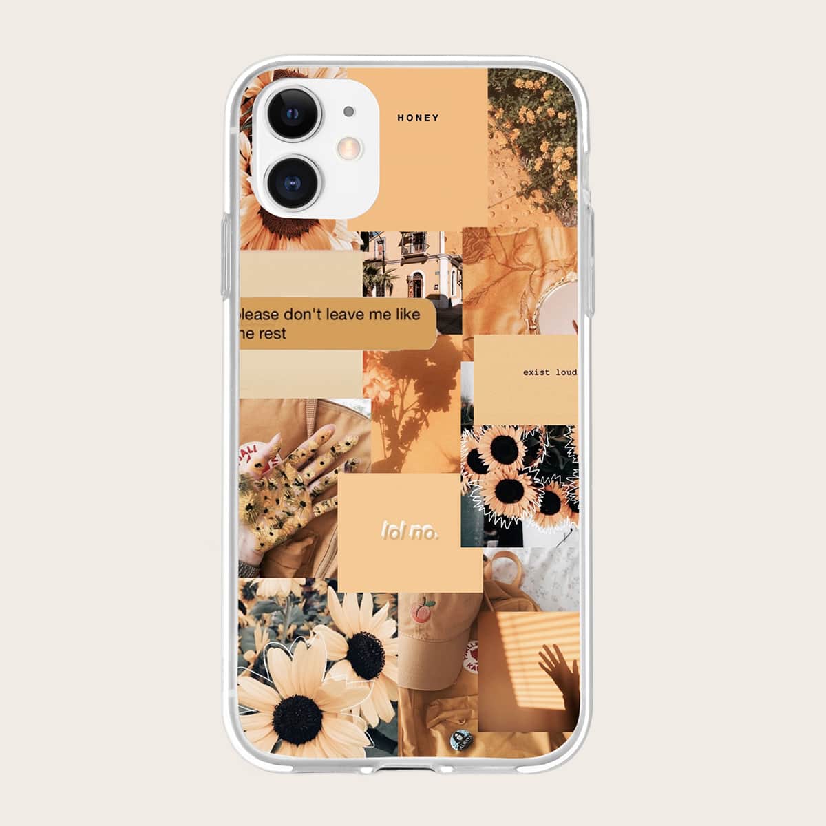 

Sunflower Pattern iPhone Case, Multicolor