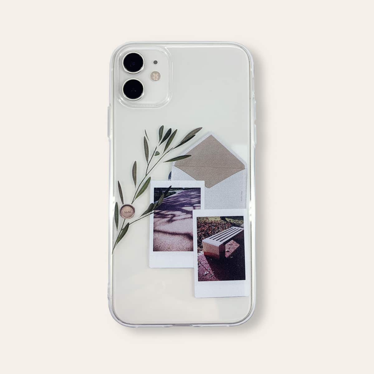

Graphic Clear iPhone Case, Multicolor