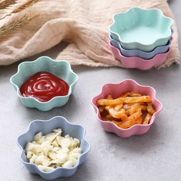 

3pcs Random Sauce Dish, Multicolor