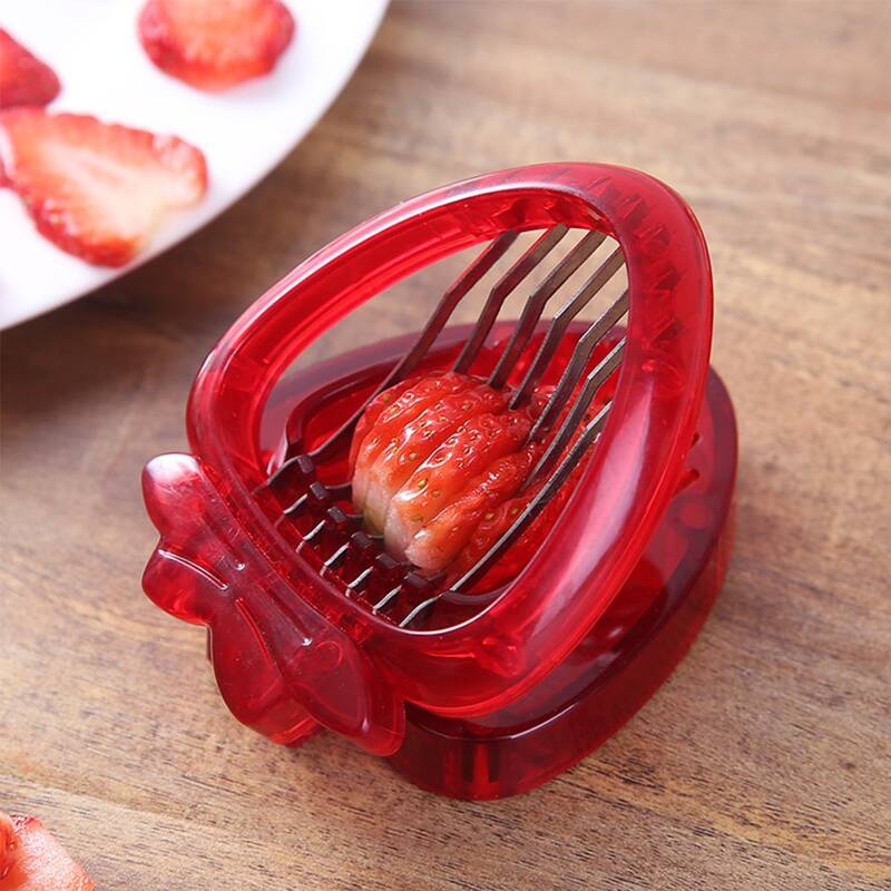 

1pc Strawberry Slicer, Red