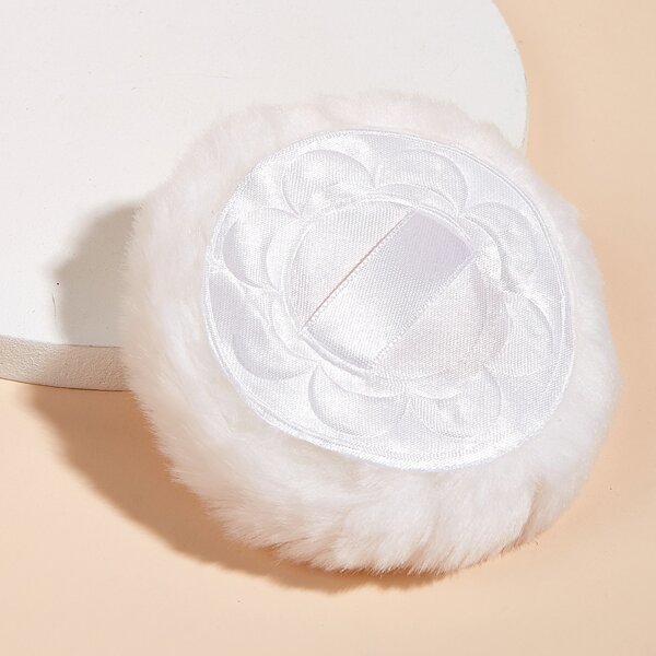 

Plush Makeup Puff, White