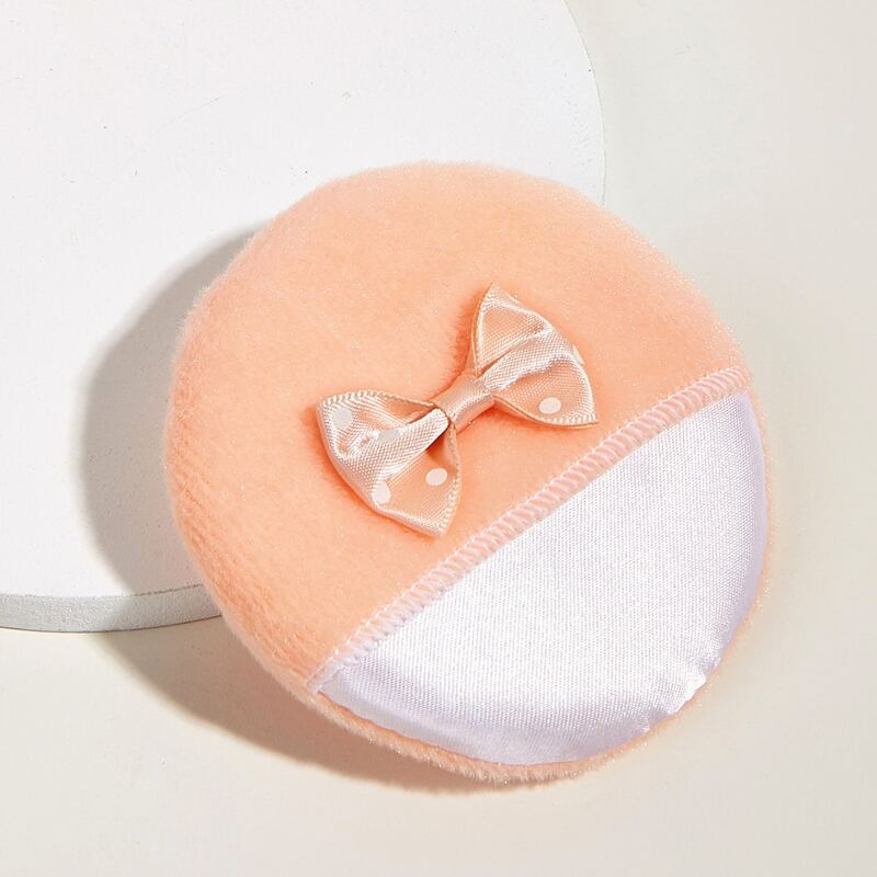

Bow Decor Makeup Puff, Multicolor