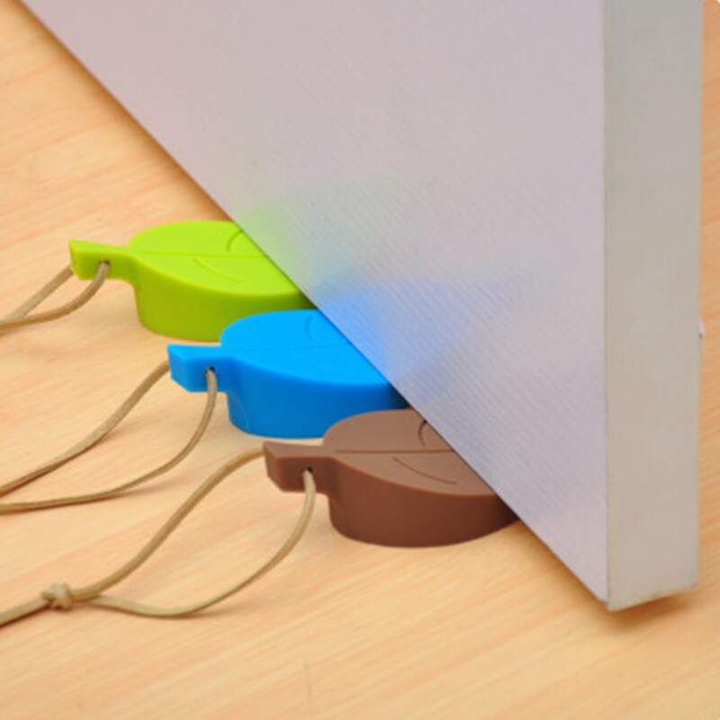 

Random 1pc Leaf Shaped Door Stopper, Multicolor