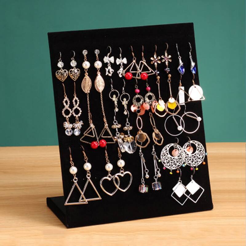 

1pc Jewelry Display Rack, Black