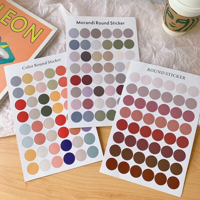 

Random 1sheet Polka Dot Sticker, Multicolor