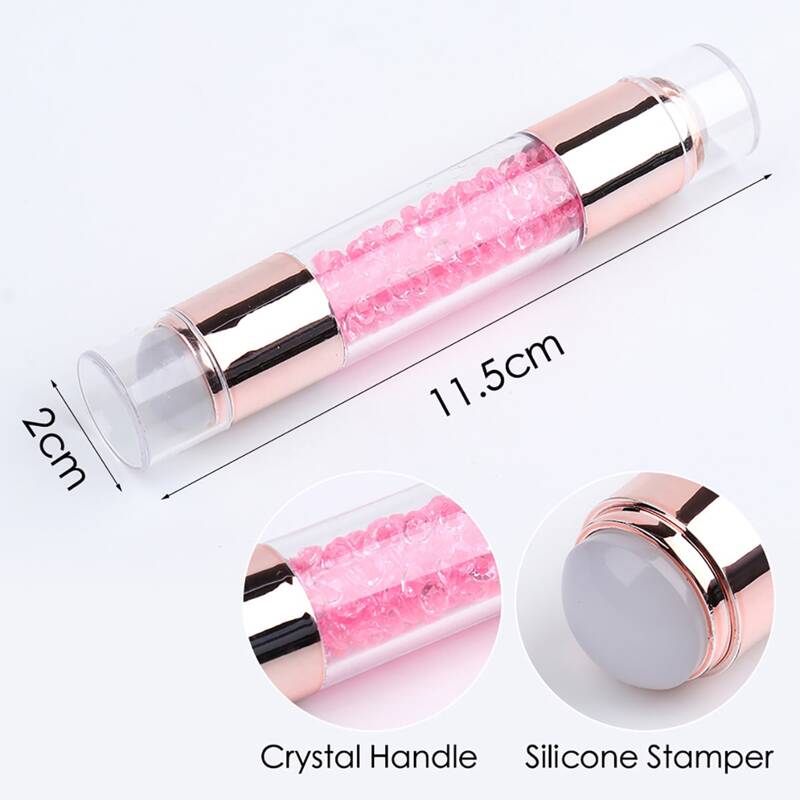 

1pc Random Nail Art Image Transfer Silicon Pen, Multicolor