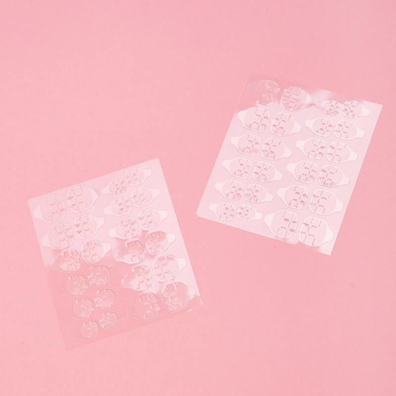 

2sheet Nail Art Self-adhesive Tape, Clear