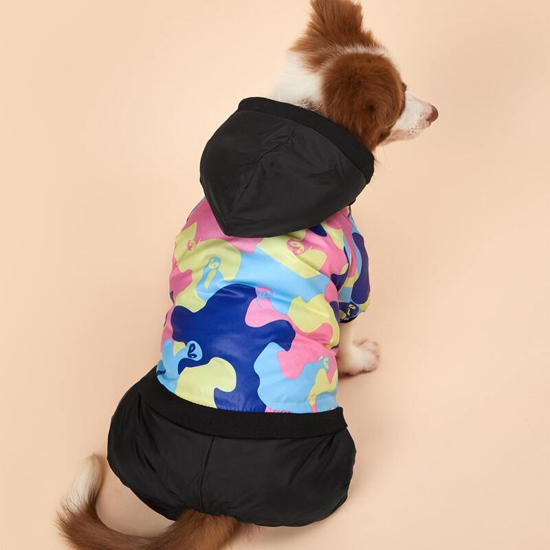 

Camo Dog Jumpsuit, Multicolor