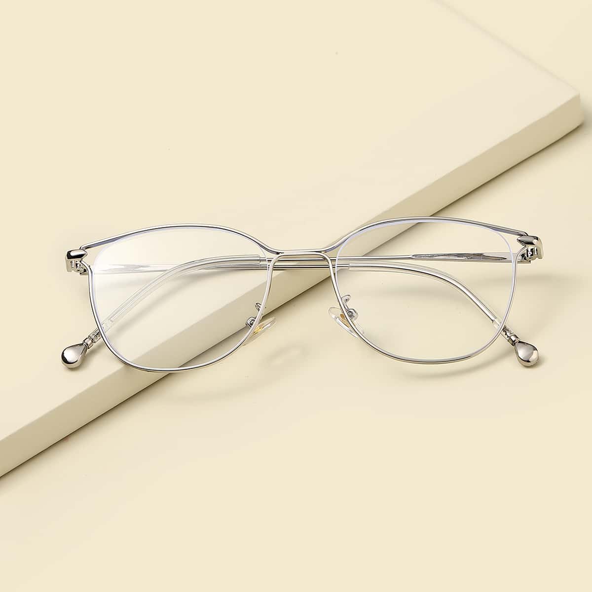 

Heart Decor Anti-blue Glasses