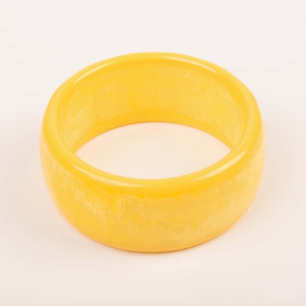 

Simple Round Bangle, Yellow