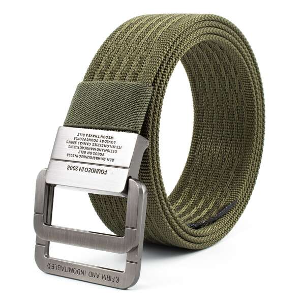 

Men Simple Tape Belt, Army green