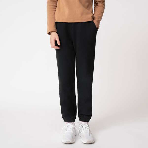 

Girls Solid Sweatpants, Black