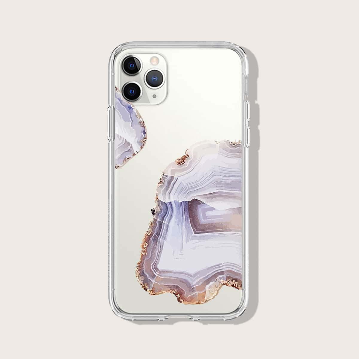 

Marble Pattern iPhone Case, Multicolor