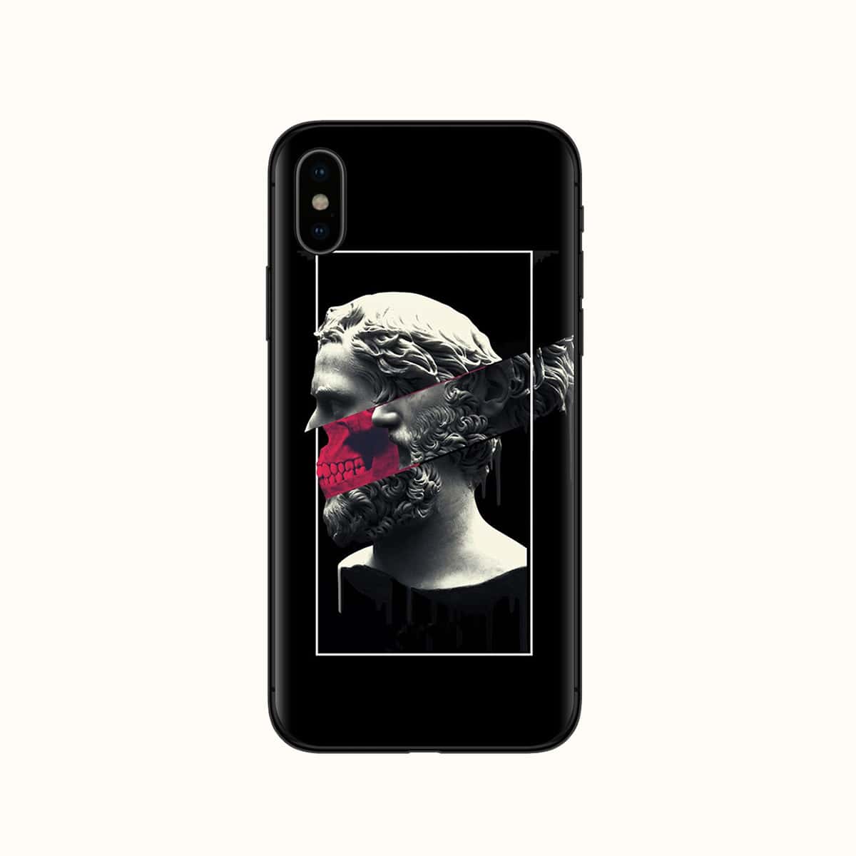

Statue Pattern Phone Case, Multicolor