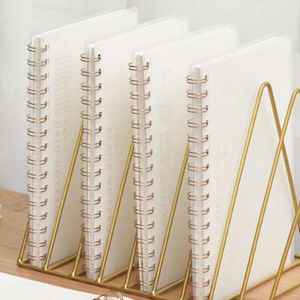 

1pc Clear Cover Spiral Notebook, White