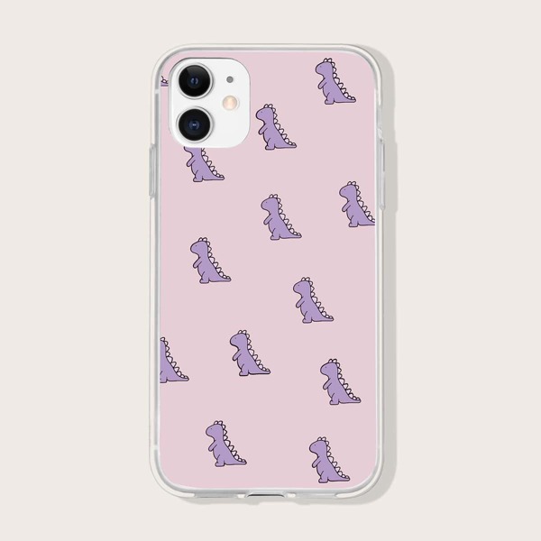 

Чехол для iPhone с узором динозавра, Многоцветный