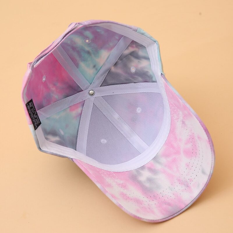 

Tie Dye Baseball Cap, Multicolor