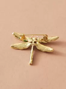 Broche con diseño de libélula