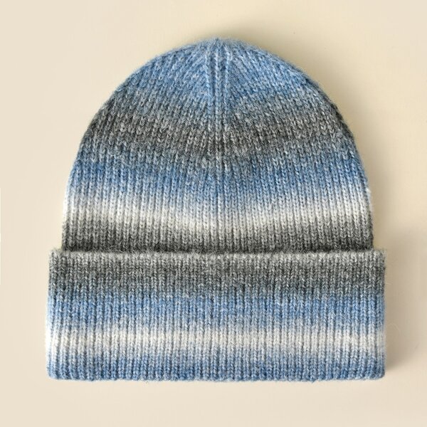 

Ombre Cuff Beanie, Multicolor