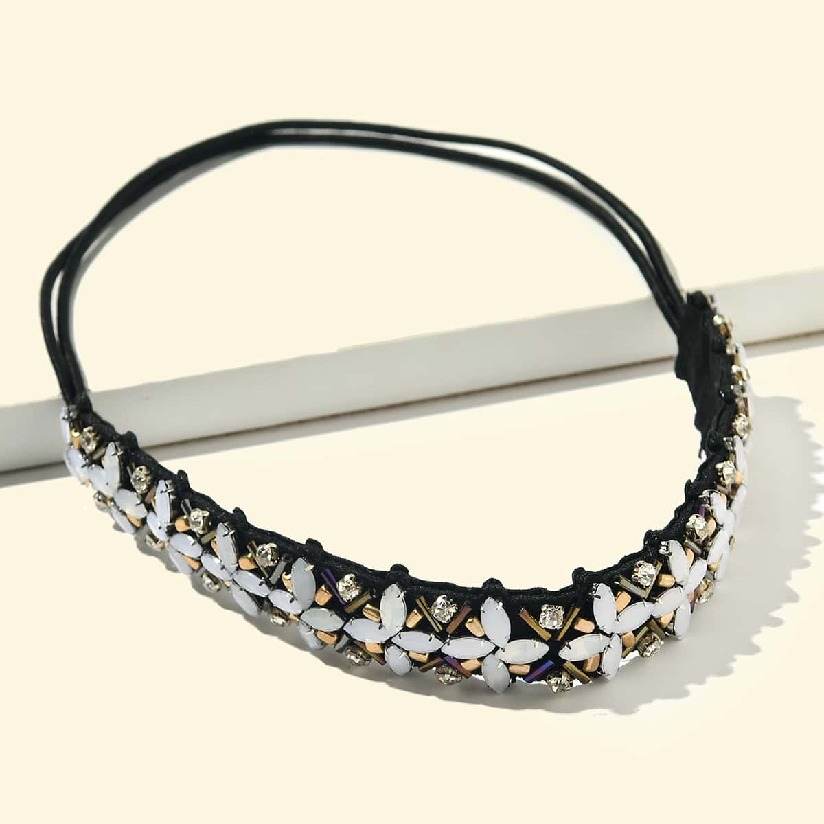 

Rhinestone Decor Headband, Multicolor
