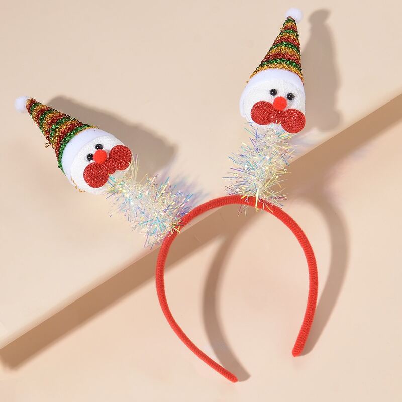 

Christmas Snowman Decor Hair Hoop, Multicolor