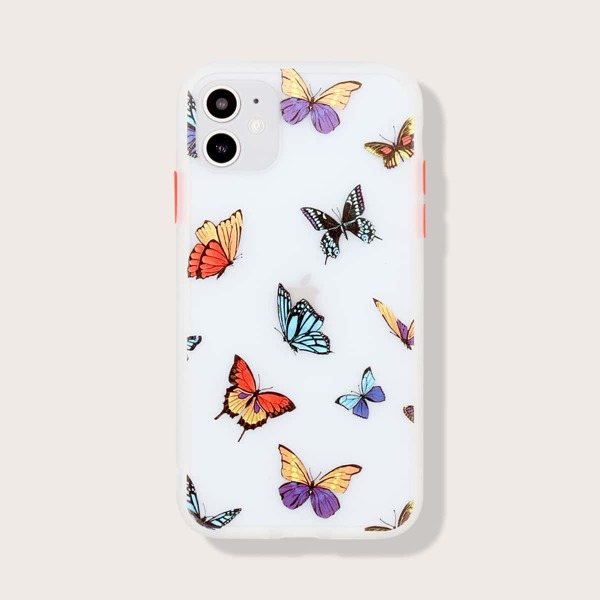 

Butterfly Print iPhone Case, Multicolor