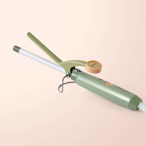 

Colorblock Hair Curler, Green