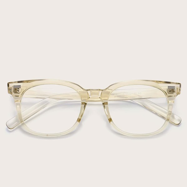 

Clear Square Frame Glasses
