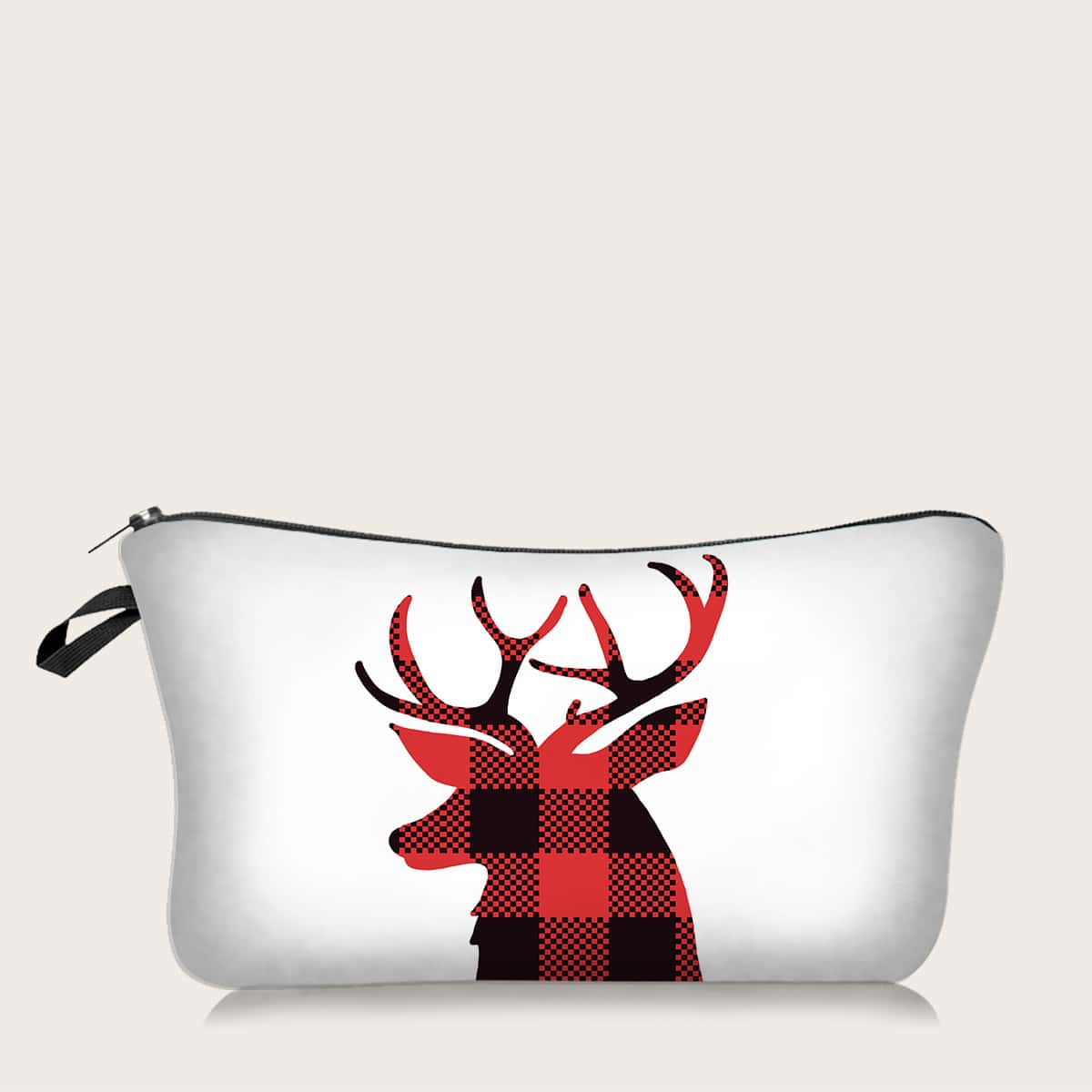 

Christmas Deer Makeup Bag, Multicolor