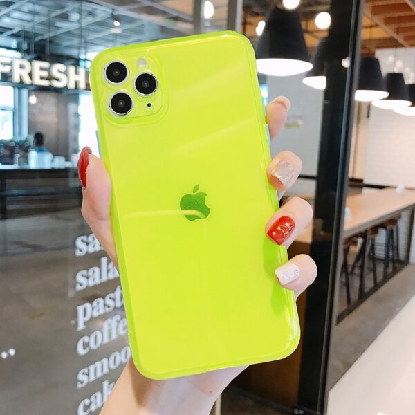

Neon Yellow iPhone Case, Yellow neon